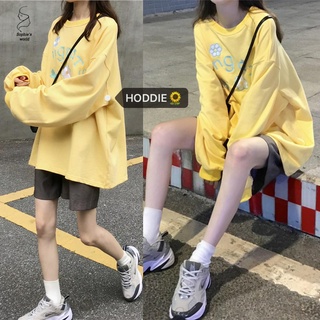 Áo Thun Tay Dài Form Rộng Theo Phong Cách Ulzzang
