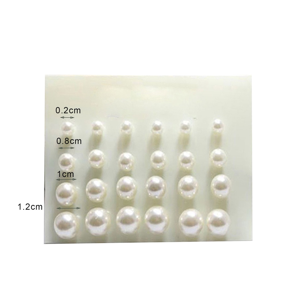 Bộ 12 cặp khuyên tai ngọc trai nhân tạo thanh lịch sang trọng dành cho nữ