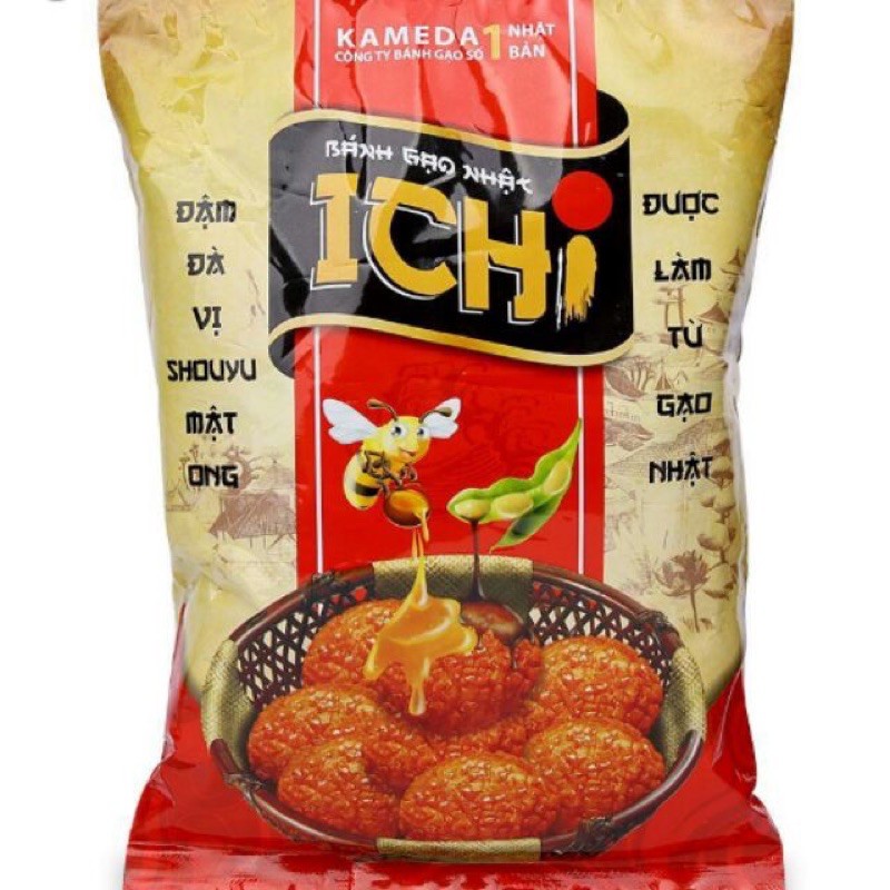 bánh gạo ichi vị mật ong 100g