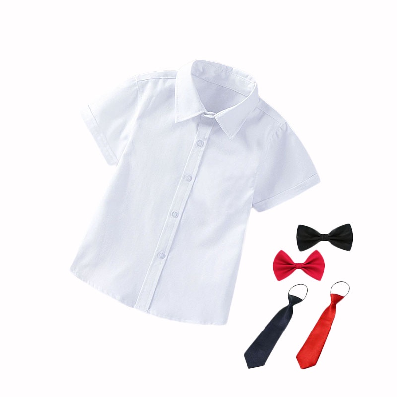 Áo Sơ Mi Ngắn Tay Thời Trang Dành Cho Bé Trai 2-10 Tuổi