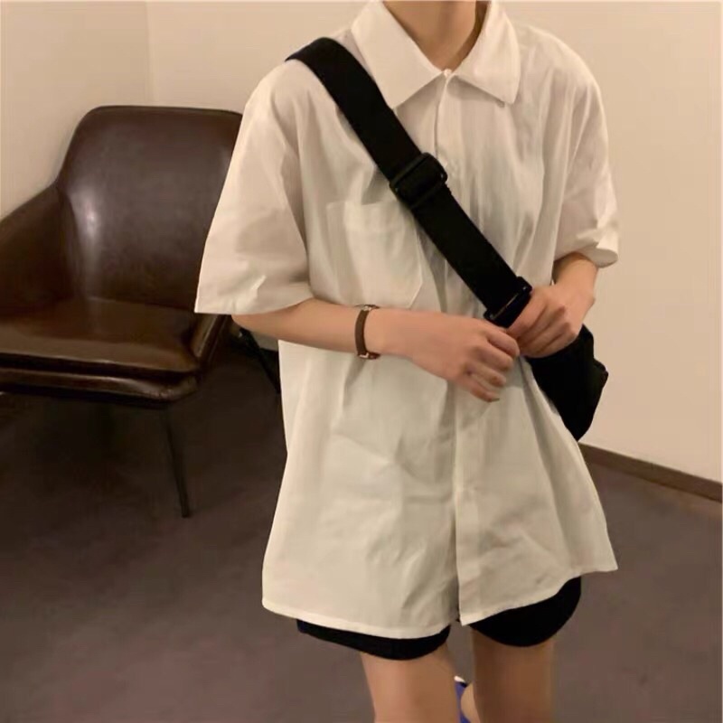 Áo sơmi mỏng ngắn tay