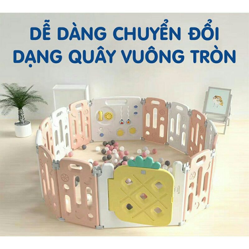 [RẺ VÔ ĐỊCH] QUÂY GẤP GỌN HOLLA CHÍNH HÃNG MẪU MỚI NHẤT 2021 HÌNH QUẢ DỨA SIÊU DỄ THƯƠNG