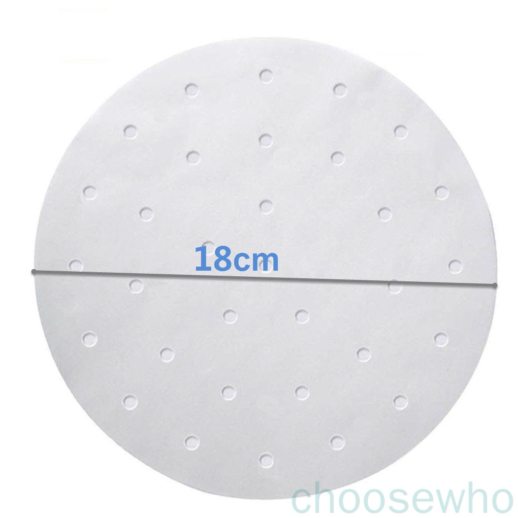 Set 100 tấm giấy lót nồi hấp 7/8/9 Inch chống dính tiện dụng