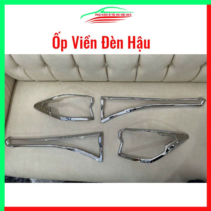 Ốp viền đèn pha hậu Veloz 2022-2023 mạ crom bảo vệ làm đẹp xe