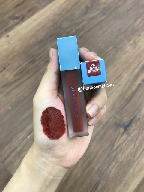 Son kem lỳ BLACK ROUGE AIR FIT VELVET TINT VER 6