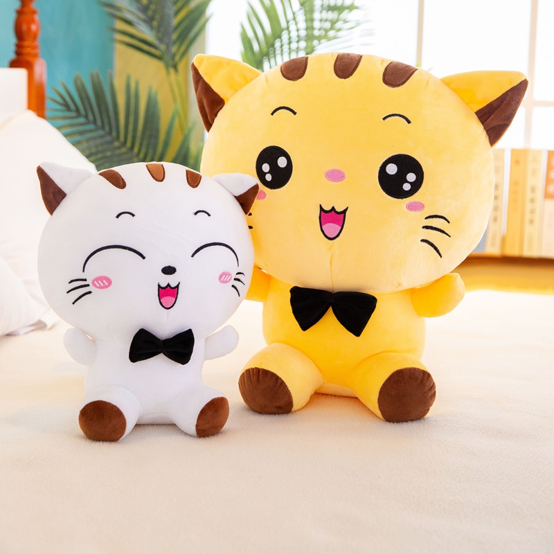 Dễ Thương Thú Nhồi Bông Hình Mèo Kitty Xinh Xắn Đáng Yêu