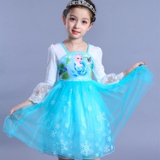 Đầm công chúa Elsa cao cấp mẫu 2019