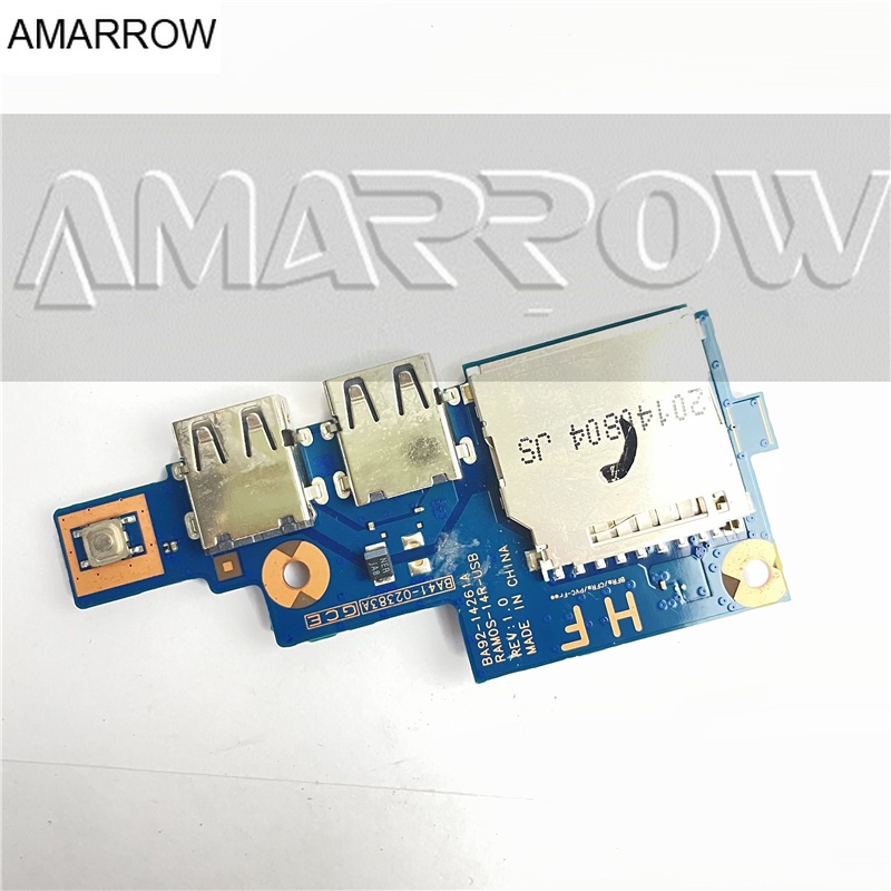 Bo Mạch Nút Nguồn Đầu Đọc USB Cho Samsung NP455 455R4J BA92-14261A