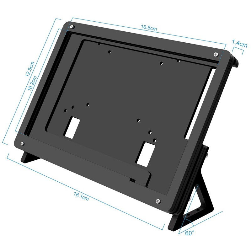 Giá Đỡ Màn Hình Lcd 7 Inch Cho Raspberry Pi 3 El B +