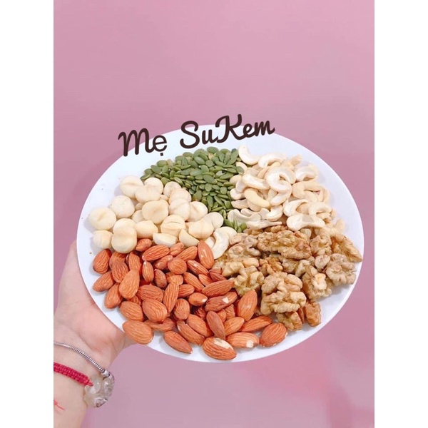 Combo 1kg mix nhân các loại hạt