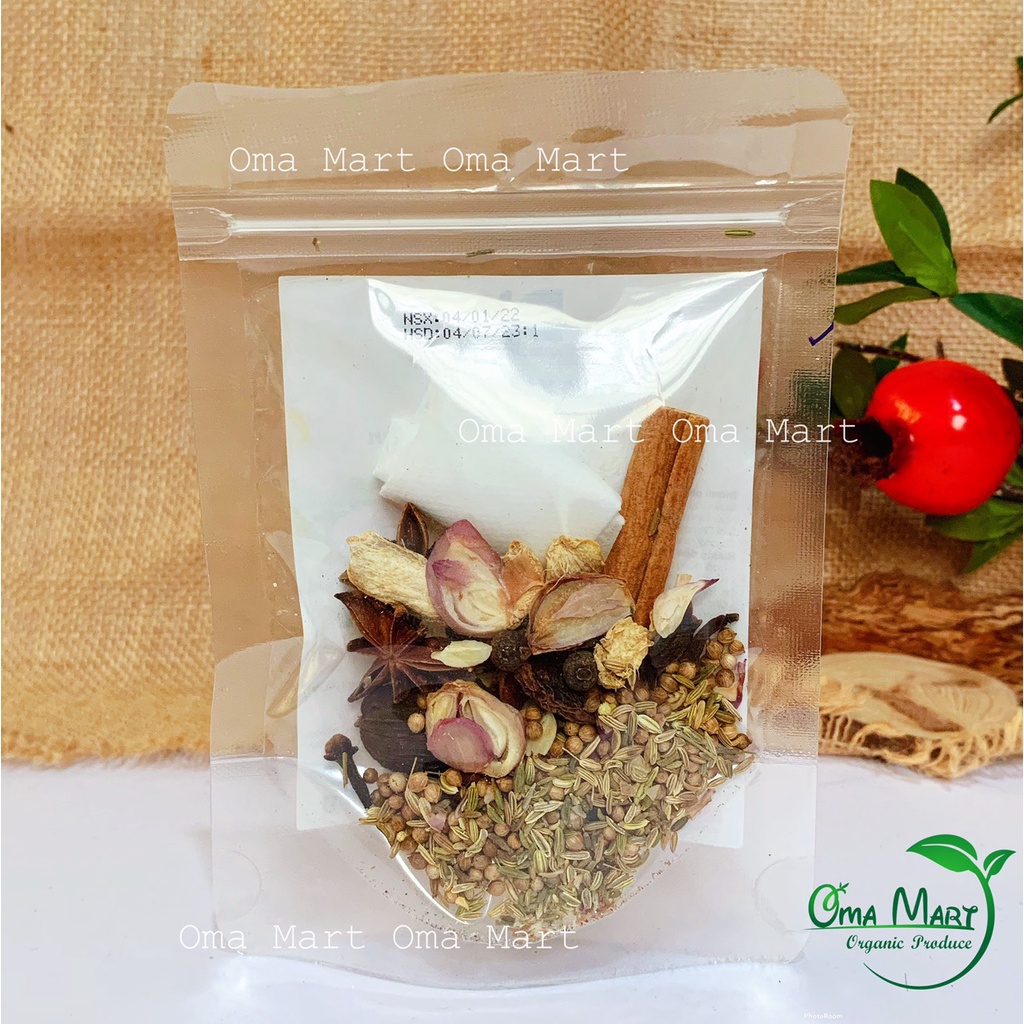 Gia vị nấu phở bò Sài Gòn Dh Foods 25g