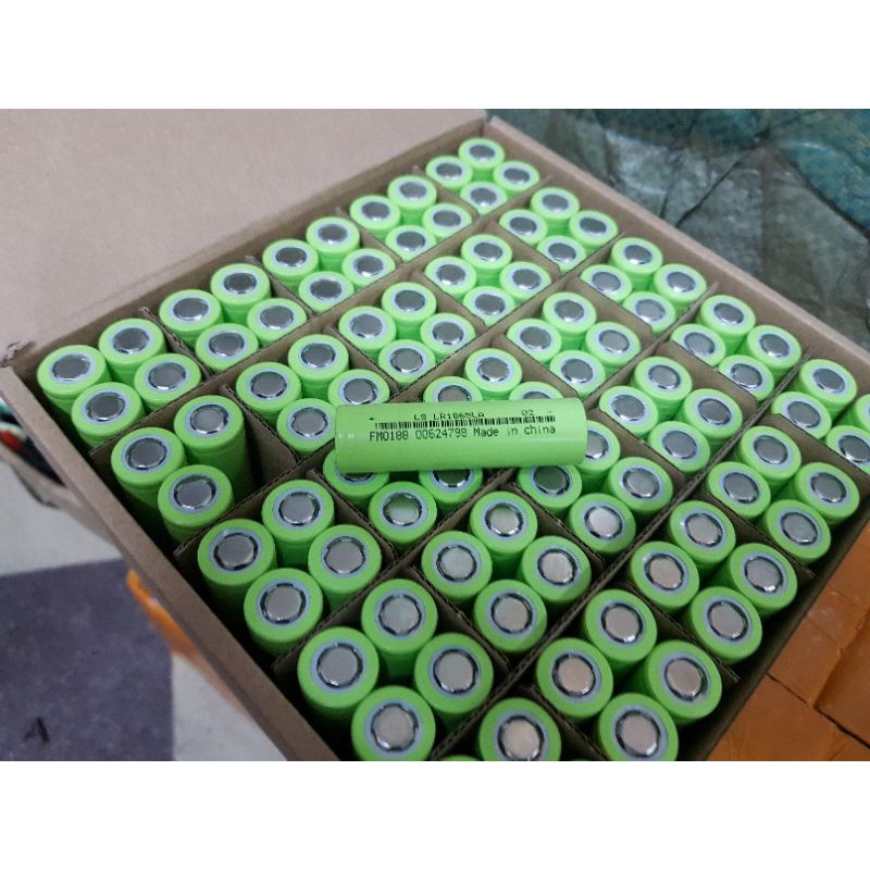 Cell pin 18650 lishen xanh 2100mah 10c, dòng xả cao, pin máy khoan (hàng mới)