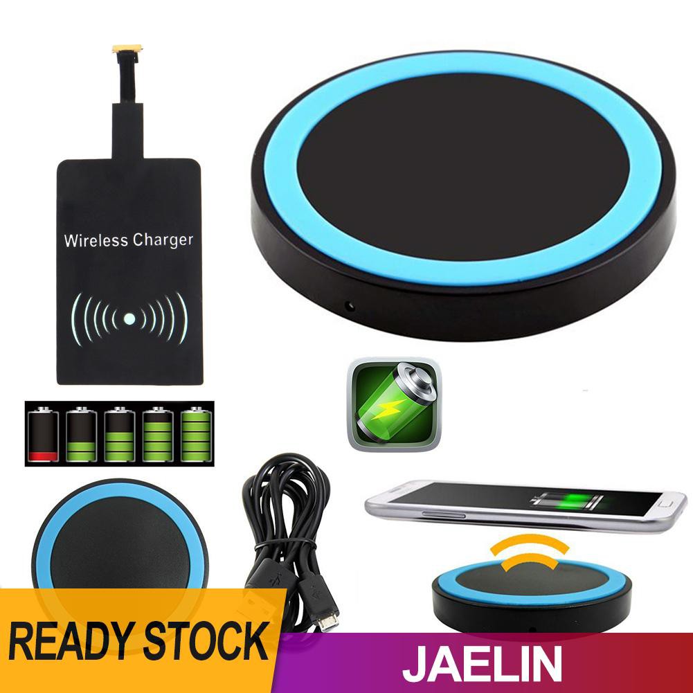 Đế Sạc Không Dây Qi Kèm Cáp Usb