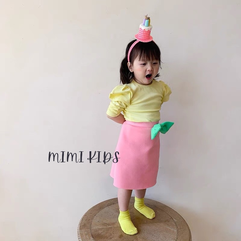 Bờm cài tóc bánh sinh nhật thổi nến phong cách Hàn Quốc đáng yêu cho bé Mimi Kids BD24