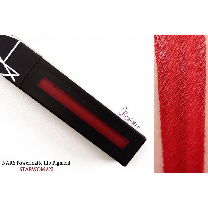 Son Kem lì Nars Powermatte Lip Pigment 5.5ml Màu 2773 Starwoman Đỏ Cổ Điển