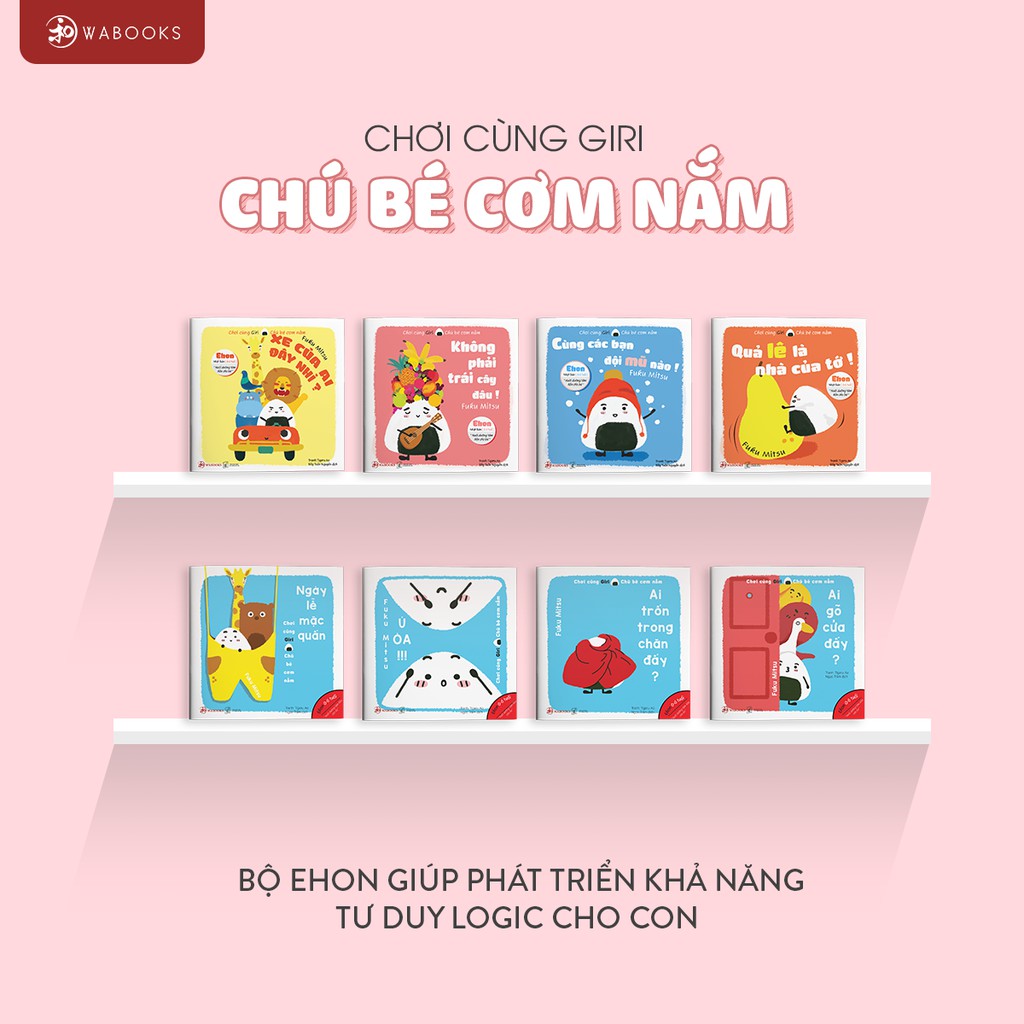 Sách Ehon - Combo 17 cuốn - Âm thanh - Giri - Maru