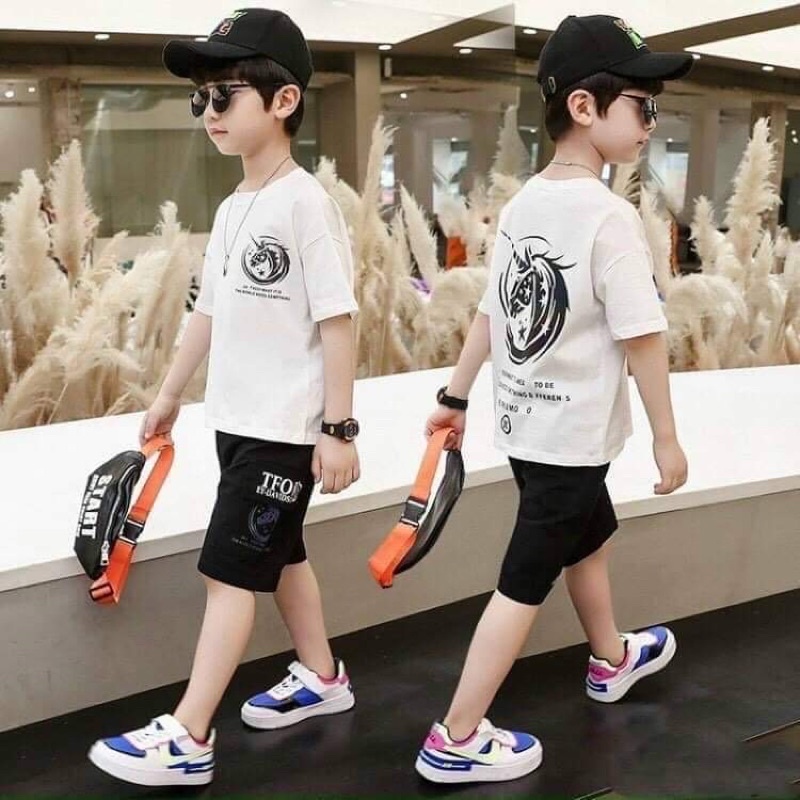 Bộ thun cotton 4chiều siêu mịn ,đẹp (10-40kg)