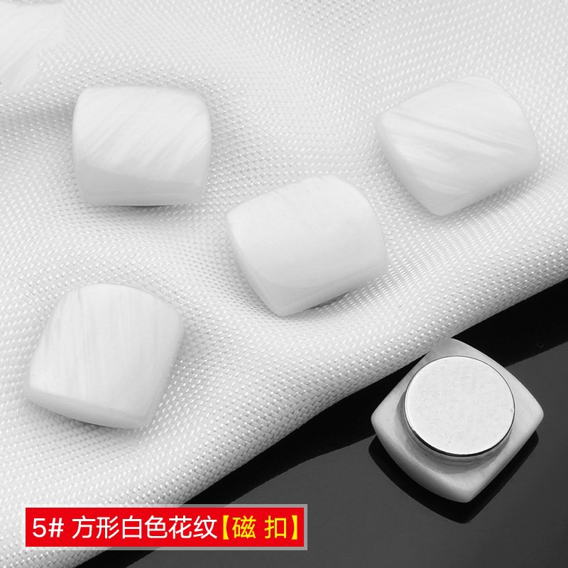 Nút Nam Châm Cố Định Quần Áo Chống Ánh Sáng Ban Đêm Tiện Dụng DIY
