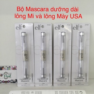 MASCARA 2 đầu GIÚP DÀI & DÀY MÀY+ MI MẮT ELF,Tự nhiên k tì vết ( Usa)