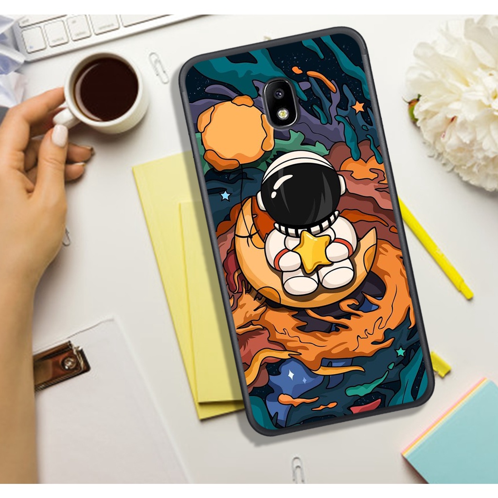 [ SIÊU HOT] ỐP LƯNG SAMSUNG J3 PRO/J5 PRO/J7 PRO/J7 PLUS  , IN HÌNH ASTRONAUT PHI-HÀNH-GIA, MÀU SẮC BẮT MẮT