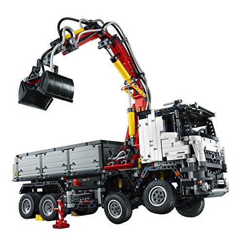 LEGO TECHNIC 42043- XE TẢI CẨU ĐA NĂNG Mercedes-Benz Arocs 3245