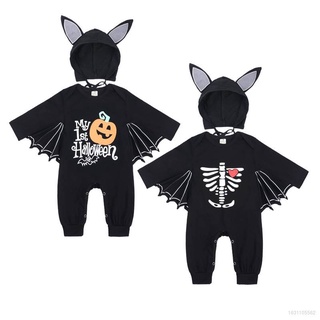 Bộ Trang Phục Hóa Trang Halloween Nhân Vật Bí Ngô One piece Cho Trẻ Em