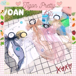 Dây buộc tóc nơ voan xinh xắn