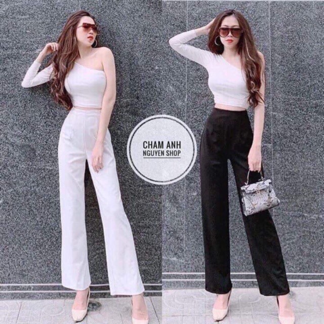 [FREESHIP] Quần ống rộng khóa sườn tuyết mưa cao cấp | BigBuy360 - bigbuy360.vn