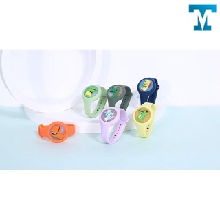 Vòng đeo tay đuổi muỗi phát sáng cho trẻ em thiết kế dạng đồng hồ