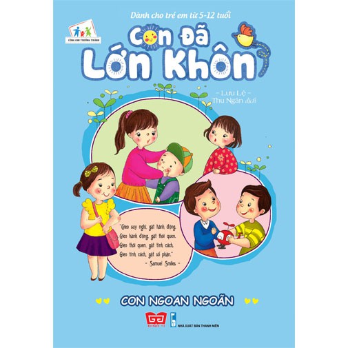 Sách - Con đã lớn khôn (Con ngoan ngoãn) - 55k