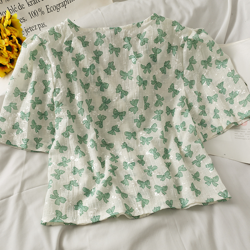 Áo Kiểu Tay Phồng Phối Ren Thời Trang Nữ Tính | BigBuy360 - bigbuy360.vn