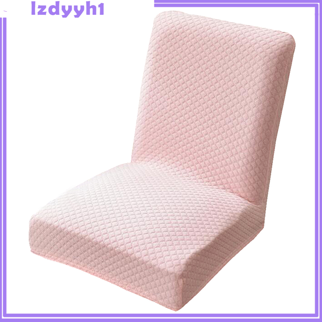 JoyDIY Knitted One-piece Dining Room Chair Cover Slipcover Protector  Purple