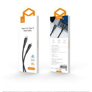 Cáp Sạc Nhanh Mcdodo Usb Type C Cho Samsung Huawei Xiaomi Notebook
