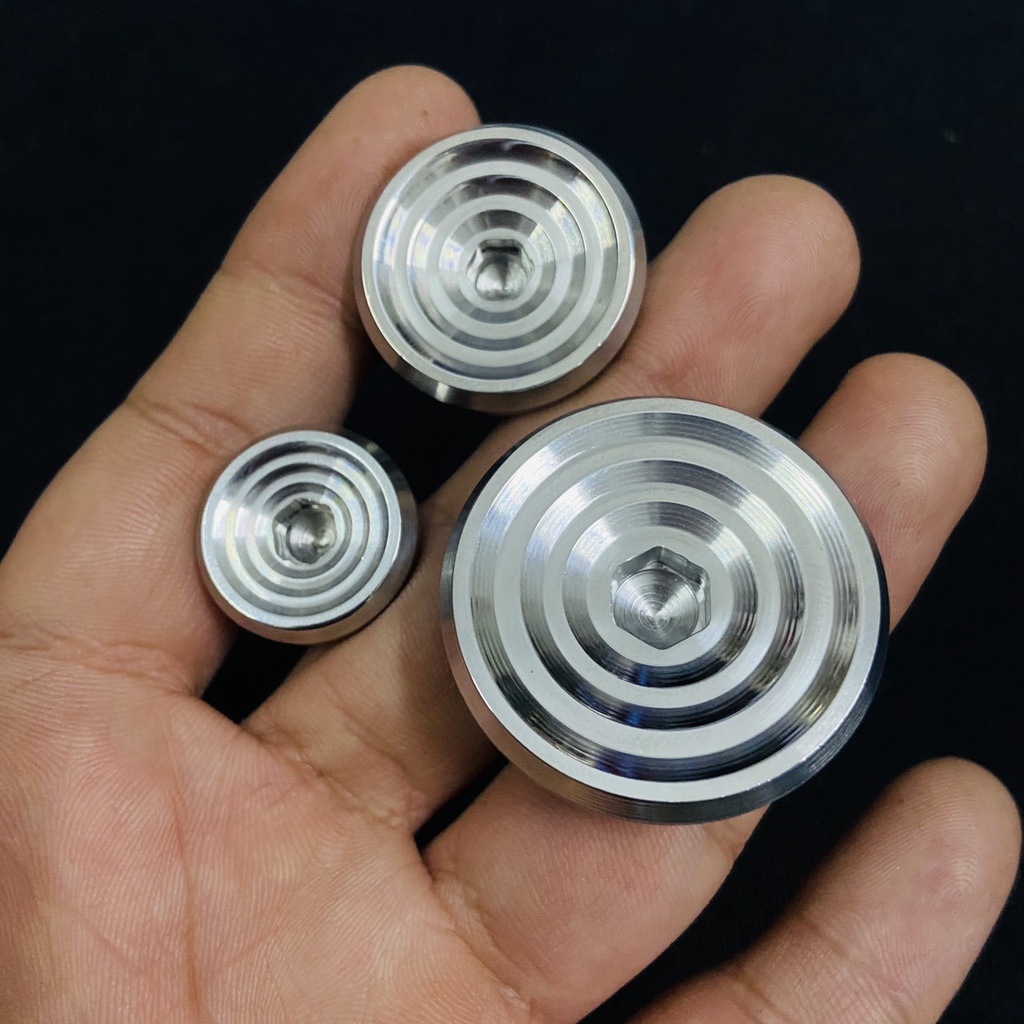 Bộ 2 ốc mâm lửa, ốc nắp nhớt INOX 304 Salaya mẫu THÁI XOẮN sử dụng cho các dòng xe HONDA, YAMAHA