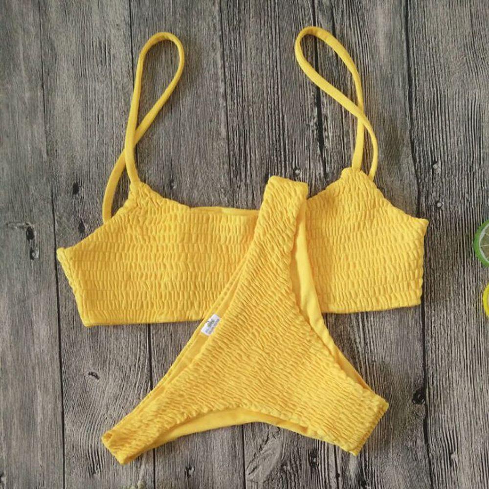 1 Bộ Bikini Có Mút Nâng Ngực Thời Trang Đi Biển Cho Nữ