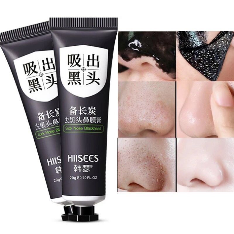 (Tuýt 20g) Gel lột mụn đầu đen, mụn cám, mặt nạ đen than tre hoạt tính, chiết xuất lô hội -- Subo Đồ Mỹ & Sỉ Lẻ Kẹp Tóc