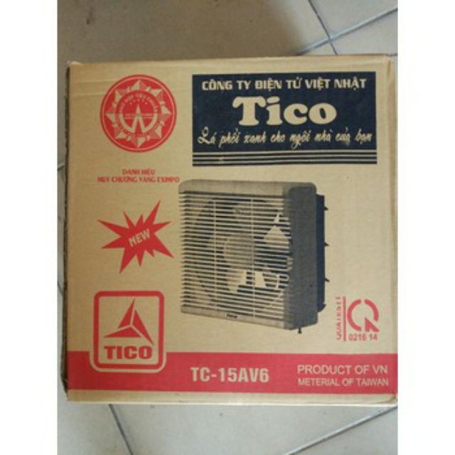 [BÁN CHẠY] Quạt thông gió Tico TC-15AV6