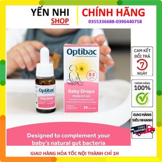 Men vi sinh optibac drop hồng hàng uk date t7/2023