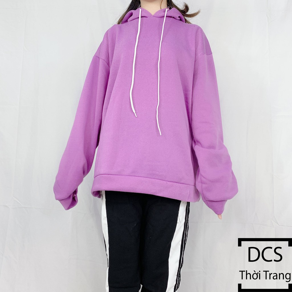 Áo Hoodie Tay Gấy Bông Mũ Có Tai Xưởng May DCS