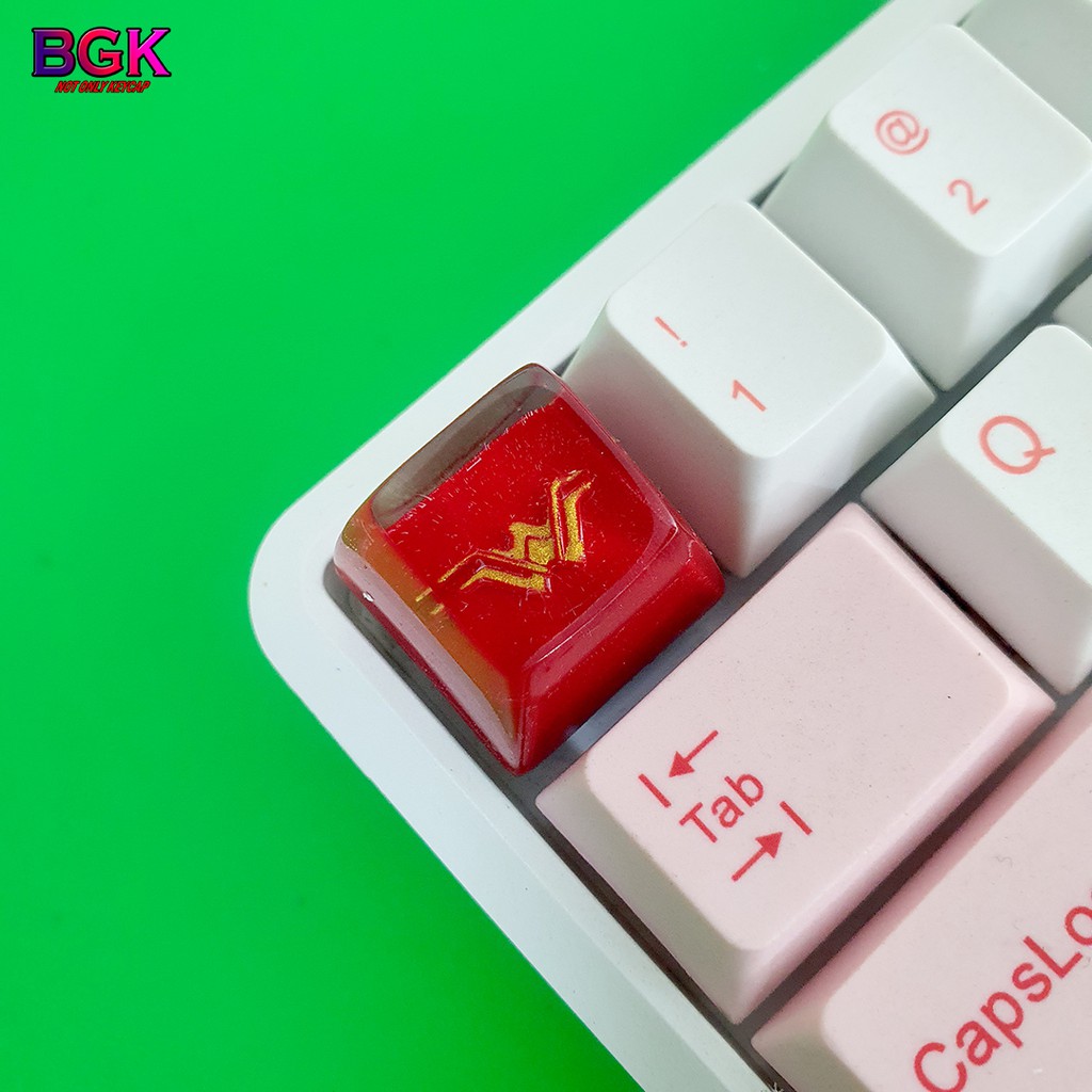 Keycap Lẻ Nữ Thần Chiến Binh Marvel SA profile ( keycap resin độc lạ )( Keycap Artisan )