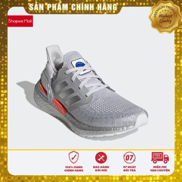 Siêu sale_ Giày Sneaker Nữ Adidas Ultra boost 20 x NASA FZ2925 J "Silver" - Hàng Chính Hãng - Bounty Sneakers