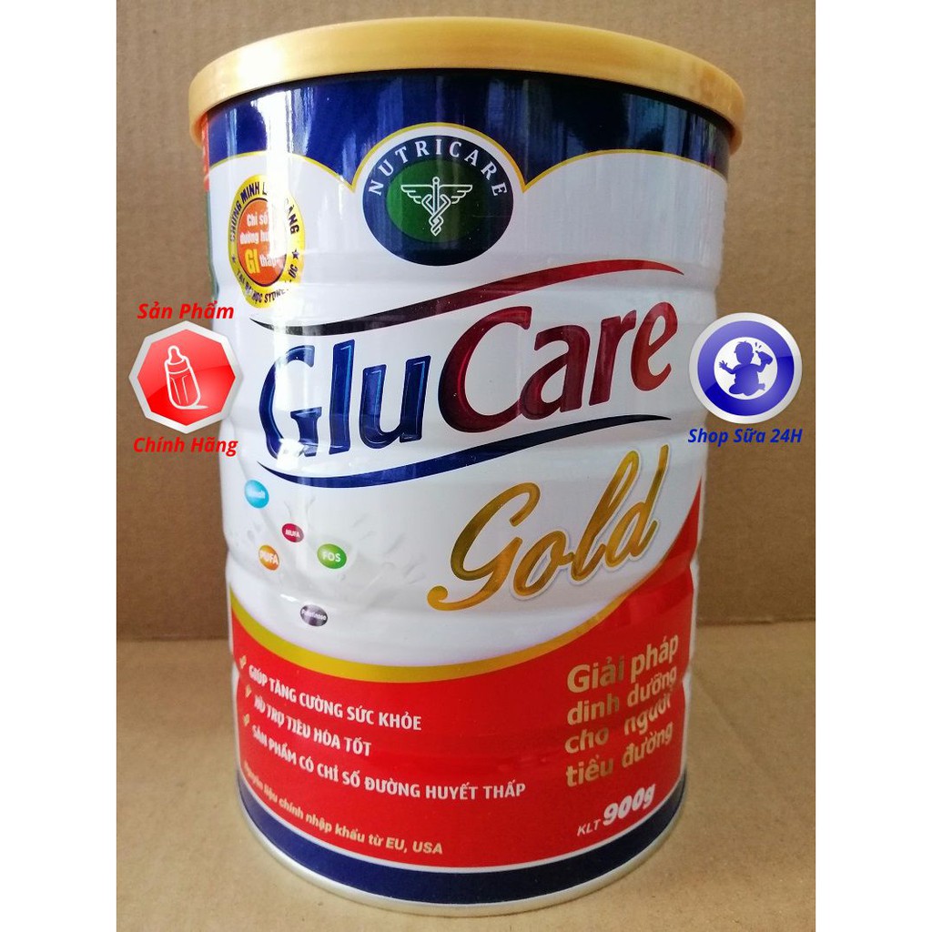 Sữa bột Glucare Gold 900g (cho người tiểu đường)