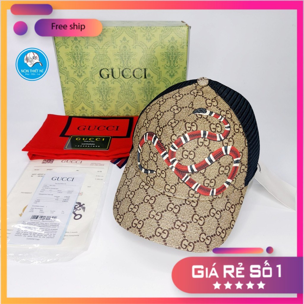 Nón kết gc Mũ lưỡi trai Gc thời trang cao cấp rắn mỏ ngắn supper like âu 1.1 màu navi full box hộp cực đẹp(nón thiết kế)