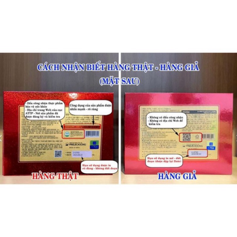 Tinh Dầu Thông Đỏ Chính Phủ Hàn Quốc Pine Jeok Song Gold 120 Viên [ Hàng Mới Về ]