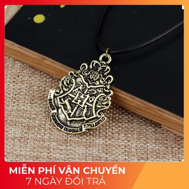 Dây Chuyền Dây Da Ký Hiệu Harry Poter [ FREE SHIP ]