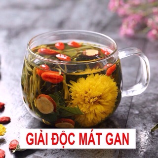 Trà hoa quả sấy khách đặt