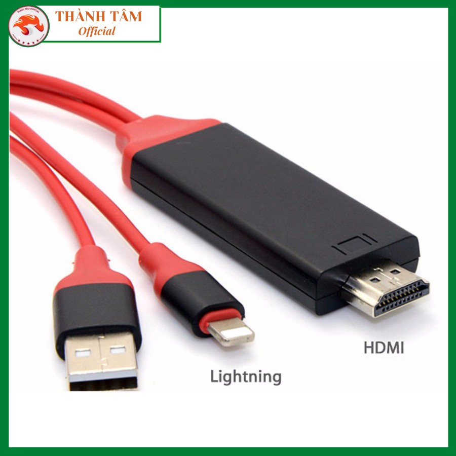 Cáp HDMI Kết nối Iphone với Tivi Chính Hãng