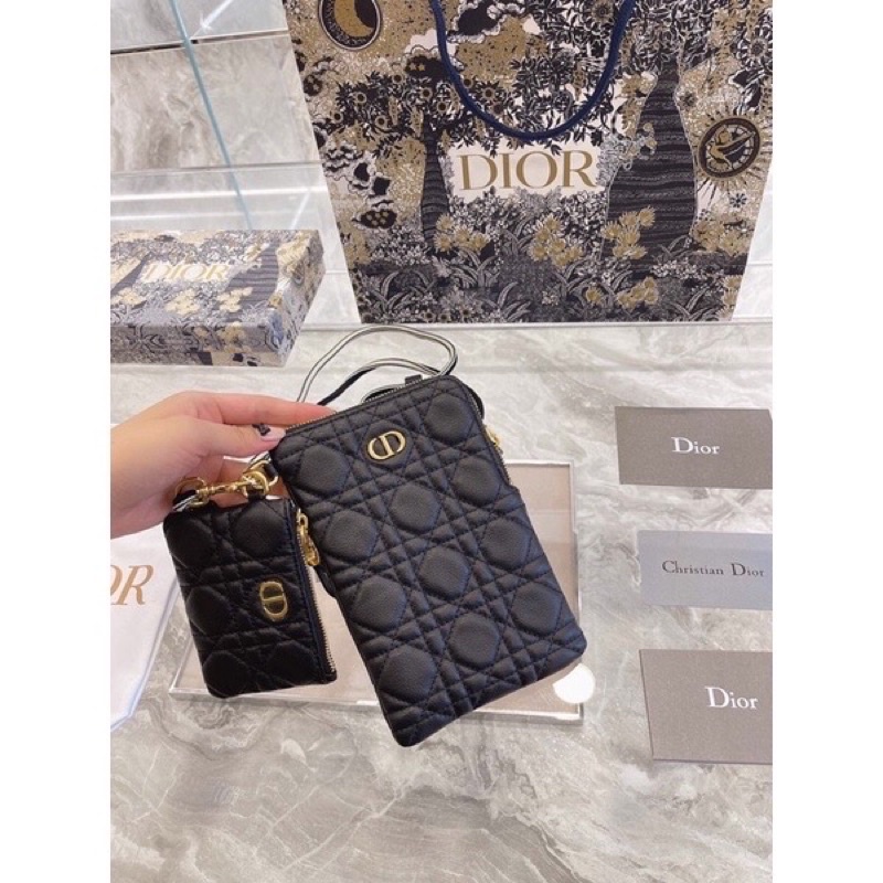 Túi đeo chéo DIOR- da thật cao cấp chuẩn Au nhập khẩu new fullbox