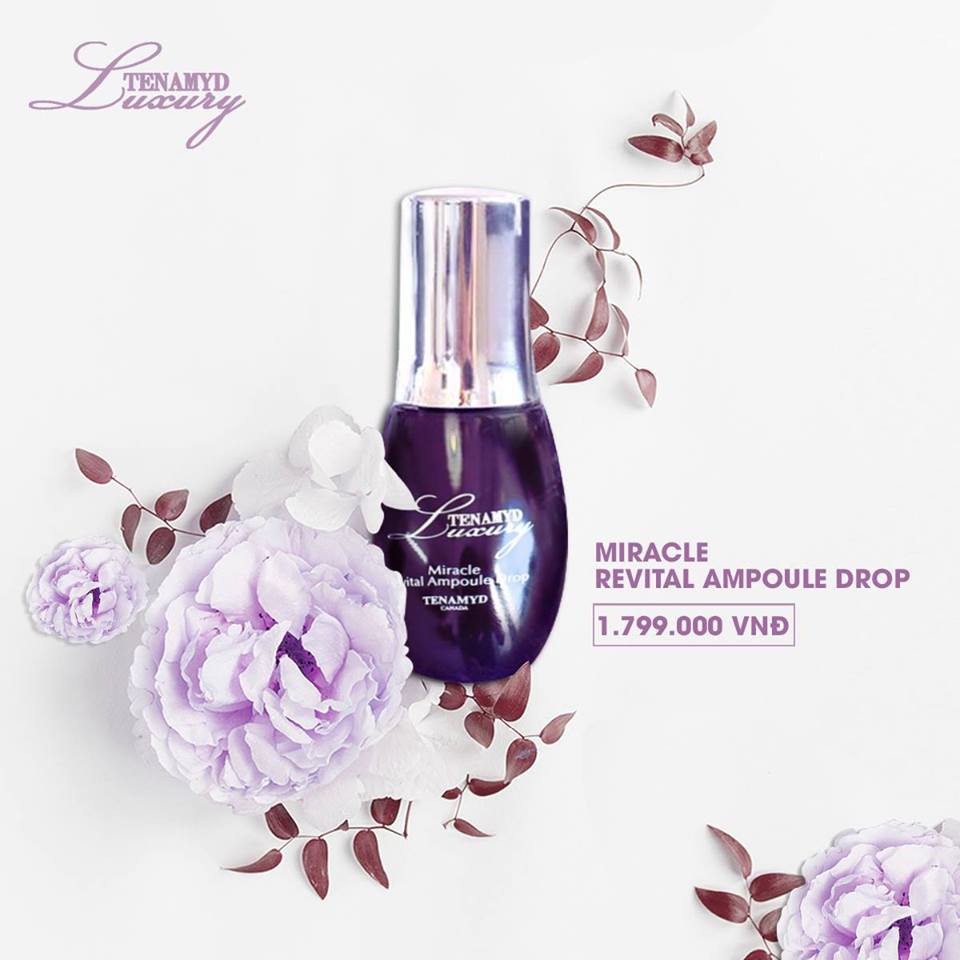Dưỡng chất săn chắc da TENAMYD LUXURY 30ml - MIRACLE REVITAL AMPOULE DROP