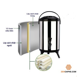 Bình Ủ Trà Sữa 8 Lít